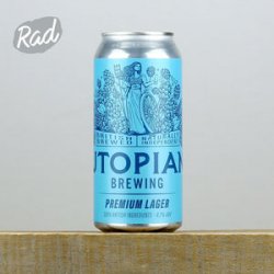 Utopian Premium Lager - Radbeer