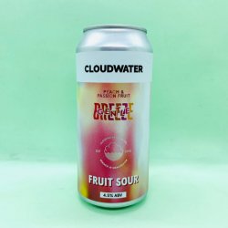 Cloudwater Brew Co.. Peach & Passionfruit Gentle Breeze [Fruited Sour] - Alpha Bottle Shop & Tap