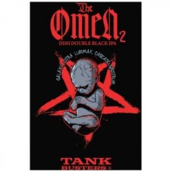 TANKBUSTERS THE OMEN DDH DOUBLE BLACK IPA - Sklep Impuls