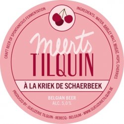 Tilquin Meerts Kriek de Schaerbeek 5,0% 20 l KeyKeg - Brill & Co