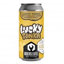 De Moersleutel, Lucky Tonka, Lucky Tonks with Vanilla & Coffee Imperial Stout, 12%, 440ml - The Epicurean