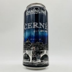 Chainline Cerne Czech Dark Lager Can - Bottleworks