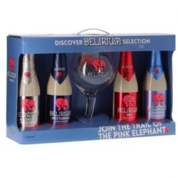 Delirium Discovery Gift Pack 4x330ml & Glass - The Beer Cellar