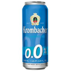 Krombacher 0% Pilsner 500ml - The Beer Cellar