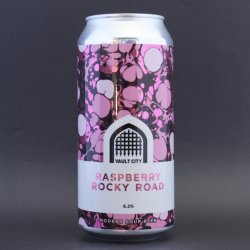 Vault City - Raspberry Rocky Road - 6.2% (440ml) - Ghost Whale