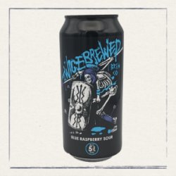 Twice Brewed Brew Co  Blue Raspberry Sour - The Head of Steam