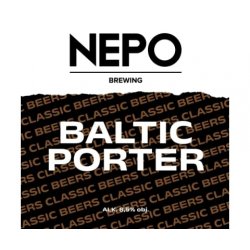 Nepo Brewing Baltic Porter - Classic Beer In A Classic Style