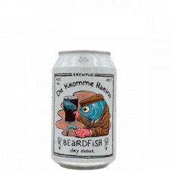 De Kromme Haring – Beardfish - Rebel Beer Cans