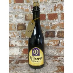 La Trappe Quadrupel — Oak Aged Batch 3 - Gerijptebieren.nl