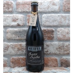 Muifel Brouwerij Zuster Agatha Houtgerijpt 2015 - 75 CL - Gerijptebieren.nl