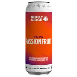 Rocky Ridge Pa Pa Passionfruit Sour - Hopshop