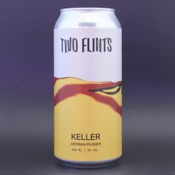 Two Flints - Keller - 5% (440ml) - Ghost Whale