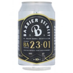 Baxbier - BA23.01 (St. Philips Barrel Society & Club) - Beerdome