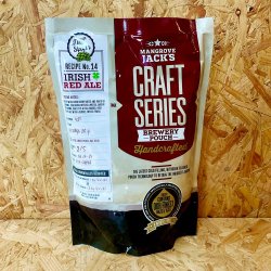 Mangrove Jacks Irish Red Ale - 40 Pint Beer Kit - Brewbitz Homebrew Shop