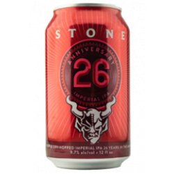 Stone Brewing USA 26. Anniversary Imperial IPA - Die Bierothek