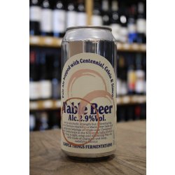 Simple Things Fermentations Table Beer - Seasonals Simple Things Fermentations Table Beer - Seasonals