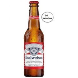 Budweiser lager 24x33 cl - MilCervezas