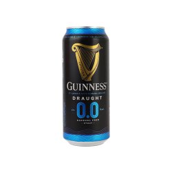 Guinness Draught 0.0 Blik - Drankenhandel Leiden / Speciaalbierpakket.nl