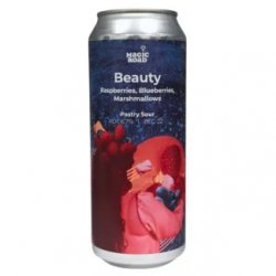 Magic Road “Beauty” Pastry Sour (Raspberries, Blueberries, Marshmallows) 500 ml - Athens Craft