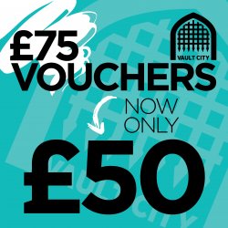 Vault City Crowdfunder £75 Voucher (Issued and valid from June 2025) - Vault City Brewing