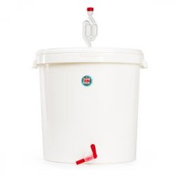 Fermentador de plástico de 30L con grifo y airlock - Family Beer