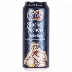 Hacker Pschorr, Kellerbier, 500ml Can - The Fine Wine Company