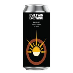 EVIL TWIN AUSTRALIA - Dayshift - Robust Porter 8% - Can - 440ml - Crafted by Nomad