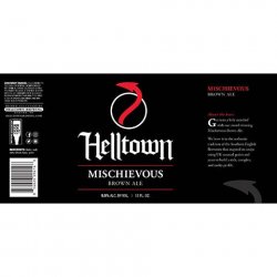 Helltown Brewing Mischievous Brown Ale