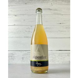 Alpenfire Cider - Estate Perry (750 mL) - Press Then Press