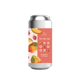 Alus Odu Brewery TIC TAC TOE (RASPBERRY x MANGO) (0,44 l skard.) - Gero Alaus Parduotuvė