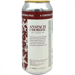 Anspach & Hobday A Christmas Pale Anspach & Hobday A Christmas Pale