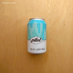 Pilot - Blue Lady Pale 5% (330ml) - Beer Zoo