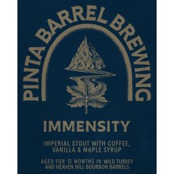 Pinta Barrel Brewing Immensity (2024) 330ml - Funky Fluid