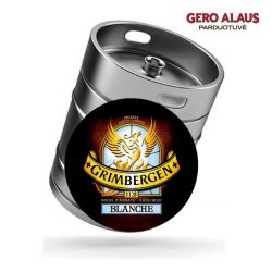 Pilstomas alus Grimbergen BLANCHE (statinėmis) - Gero Alaus Parduotuvė