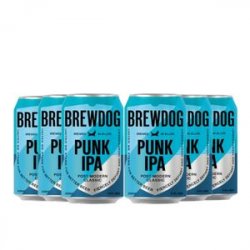 Pack 6 cervejas escocesa BrewDog Punk IPA Lata 330ml - CervejaBox