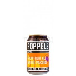 POPPELS Mango Passion Sour Lattina 33Cl - TopBeer