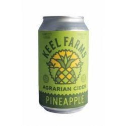 Keel Farms Pineapple Cider 12oz 6pk Cn - Luekens Wine & Spirits
