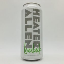 Heater Allen Lenzbock Helles Bock Can - Bottleworks