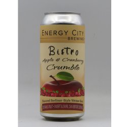 Energy City - Bistro Apple & Cranberry Crumble (bbf 25-7-24) - DeBierliefhebber