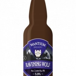 Wantsum Brewery - Ravening Wolf - New Zealand Rye IPA   - Hops and Hampers