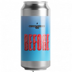 Cervezas Garage Beer Co Before Sunrise - OKasional Beer